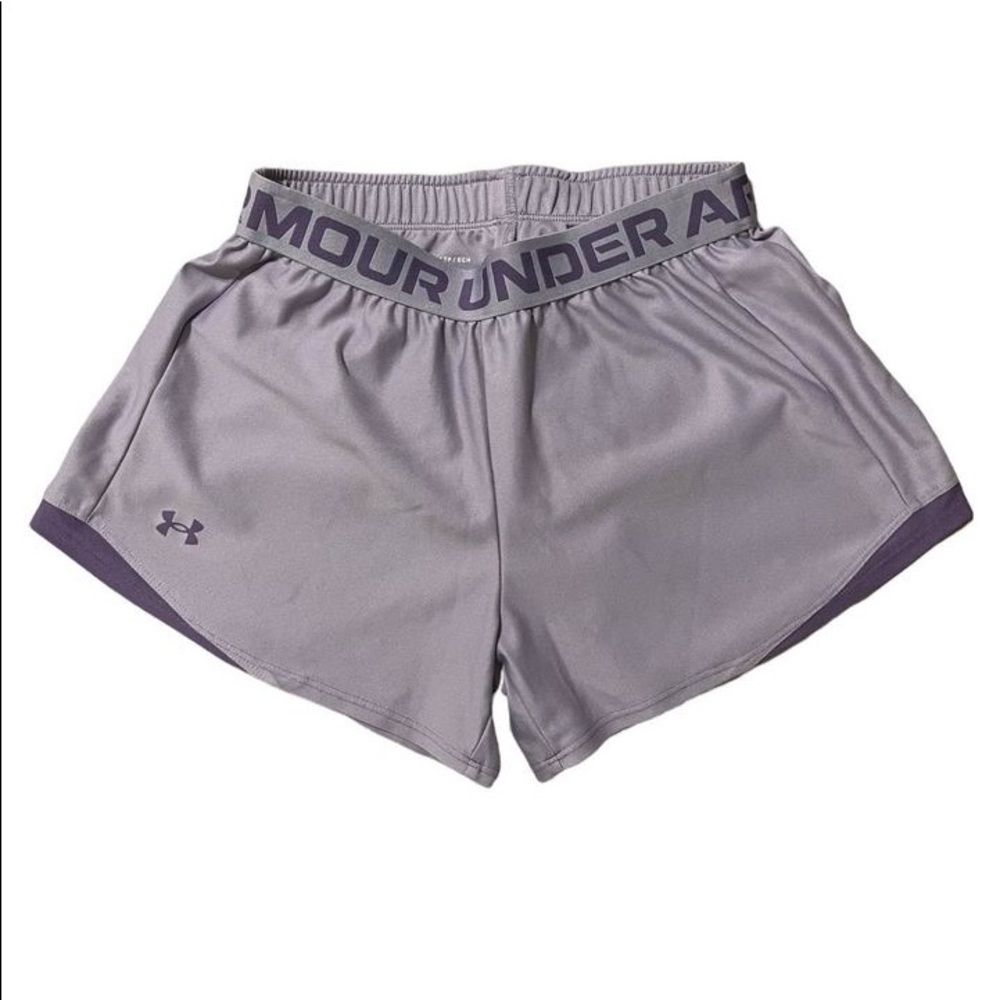 Under Armour 3.0 Lightweight Shorts Womens Performance Fitness Apparel Purple XS